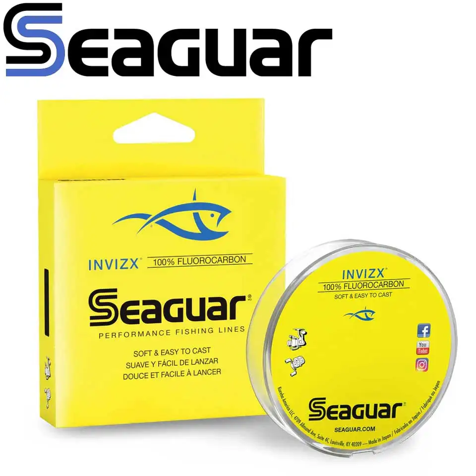 Seaguar InvizX – Fluorocarbono alta resistencia pesca deportiva