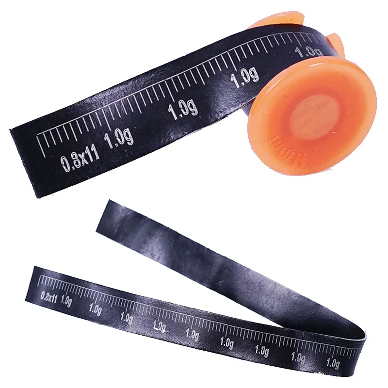 1 unidad de plomo para pesca, hoja de plomo, rollo de tira, plomo de pesca suave, Clip, aparejos de pesca, báscula, accesorios de pesca - imagen 4