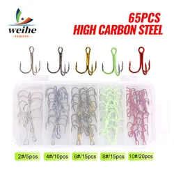 Kit Anzuelos Triples Weihe Acero Carbono