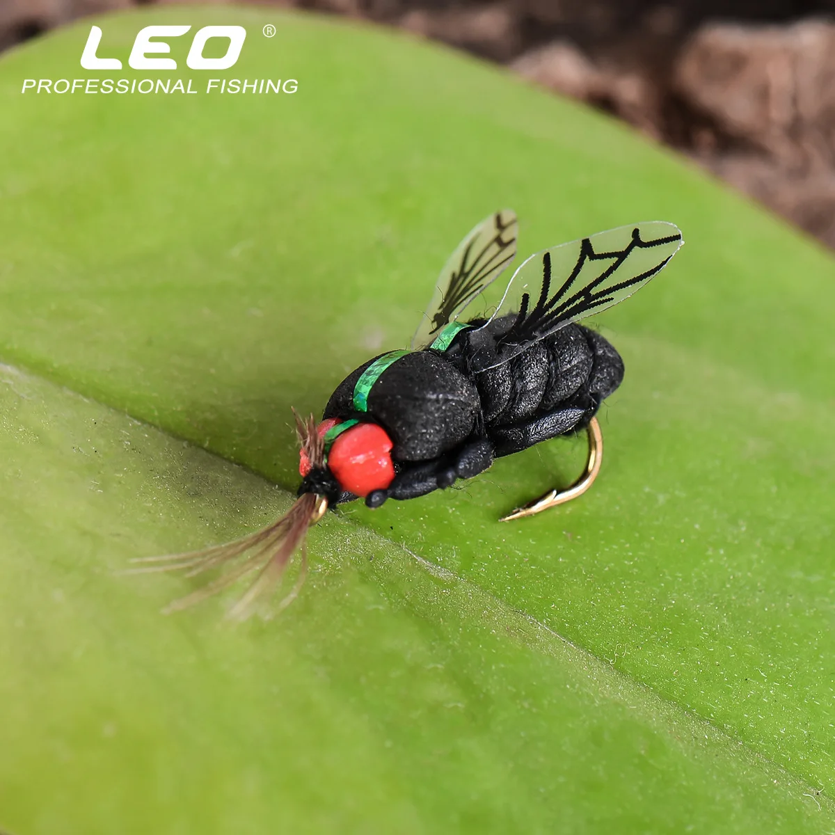 Un señuelo de pesca realizado para pescadores profesionales