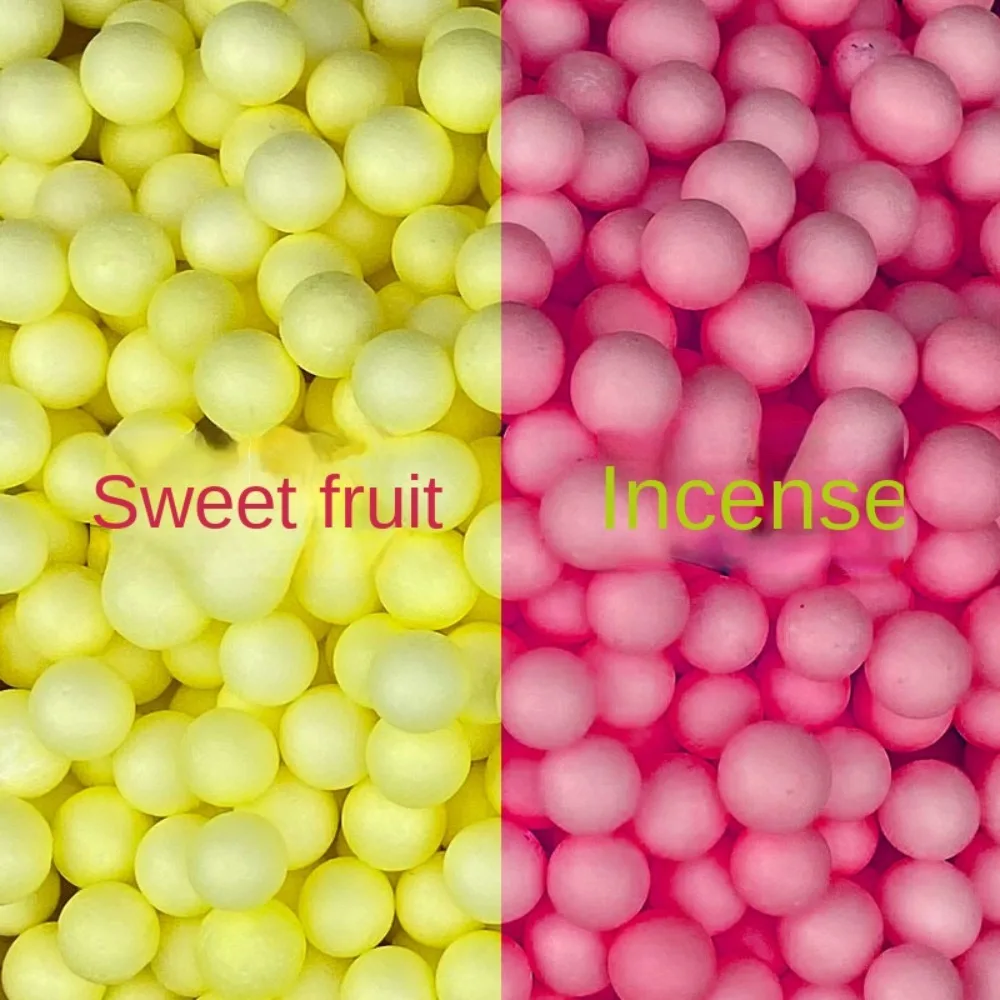 1 botella 170 Uds 2024 flotabilidad pesca espuma cebo de pesca pesca flotabilidad cebo burbuja reutilizable crucian carpa cebo - imagen 2