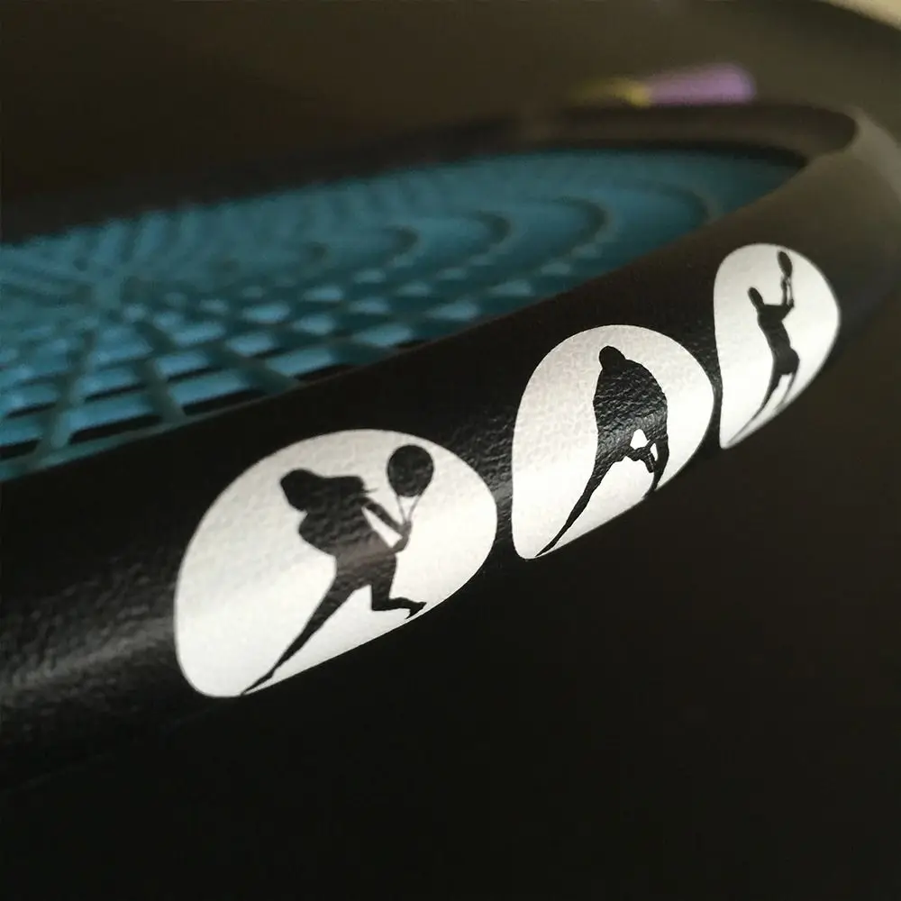 Cinta protectora anticolisión para raqueta de tenis, Reduce el impacto y la fricción, evita arañazos, pegatina protectora para la cabeza de la raqueta - imagen 5