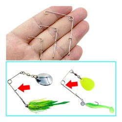 Pin señuelo acero inoxidable broche para aparejos