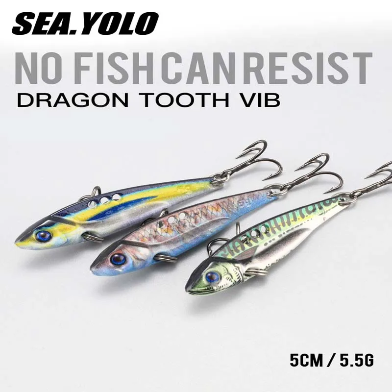 Mar Yolo 3D imprime cebo duro metálico VIP cebo vibración remota triple gancho falso cebo biónico herramienta de pesca de cebo - imagen 2