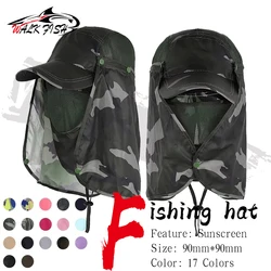 Gorra de pesca Walk Fish – Protección UV antiviento transpirable