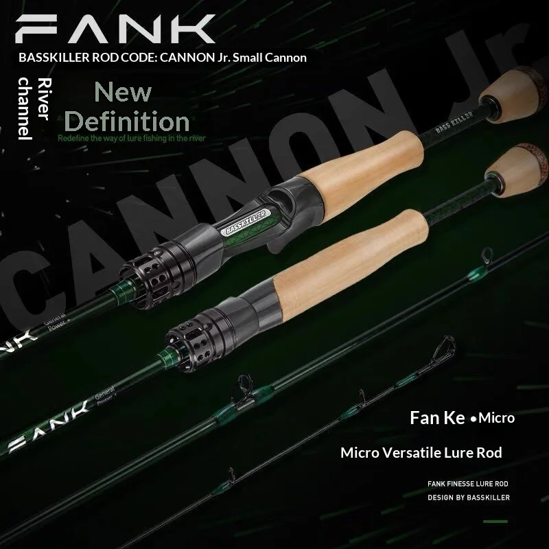FANK Micro caña spinning UL – Ultrasuave para pesca en río - imagen 3