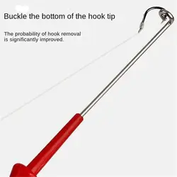 Extractor de seguridad para anzuelos de pesca, dispositivo de desconexión rápida, accesorio portátil, herramienta de pesca