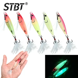 STBT Señuelo Luminoso – Cuchara de Jigging para Carpa y Lubina