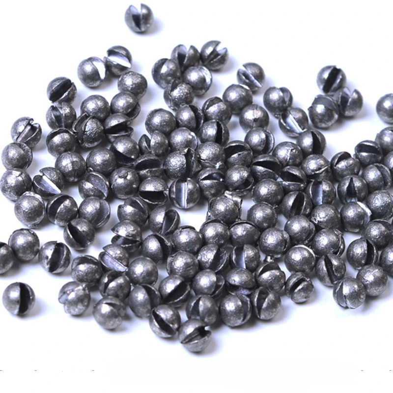 Juego de 120 Uds para morder el plomo, morder el plomo abierto, balsa de plomo abierta redonda desnuda, Clip de pesca, equipo de pesca de plomo, plataforma de caída de plomo - imagen 4