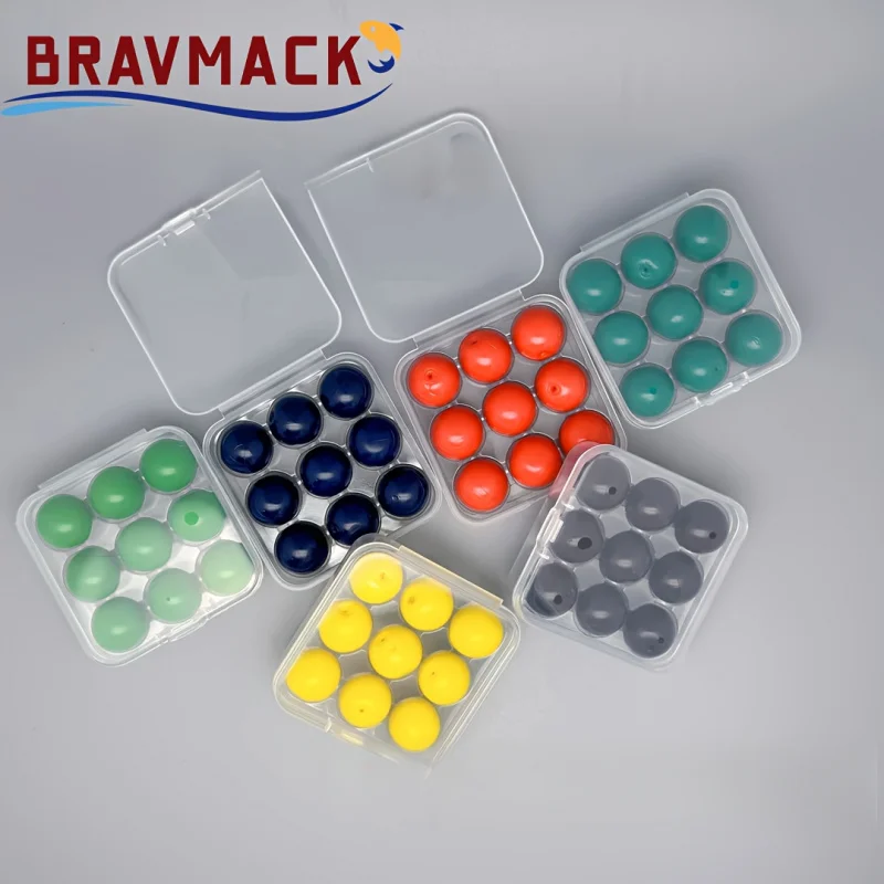 BRAVMACK 9 Uds Kit de cebos blandos de pesca de agua dulce juego de señuelos de gusano de gusano Artificial perfumado multicolor para pesca con caña
