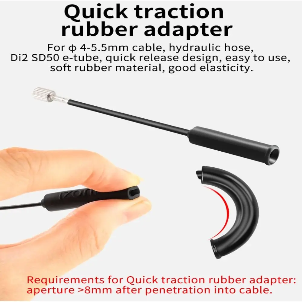 Adaptador de goma de tracción rápida para D12 SDS50 E-Tube