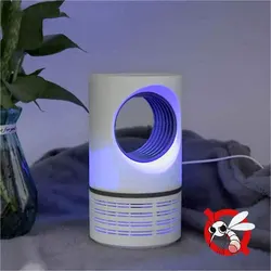 ANYIGEDEJU-Lámpara led para matar mosquitos, luz LED nocturna repelente para exterminar insectos, con voltaje de 5V, turbina ondulada de multímetro de puerta