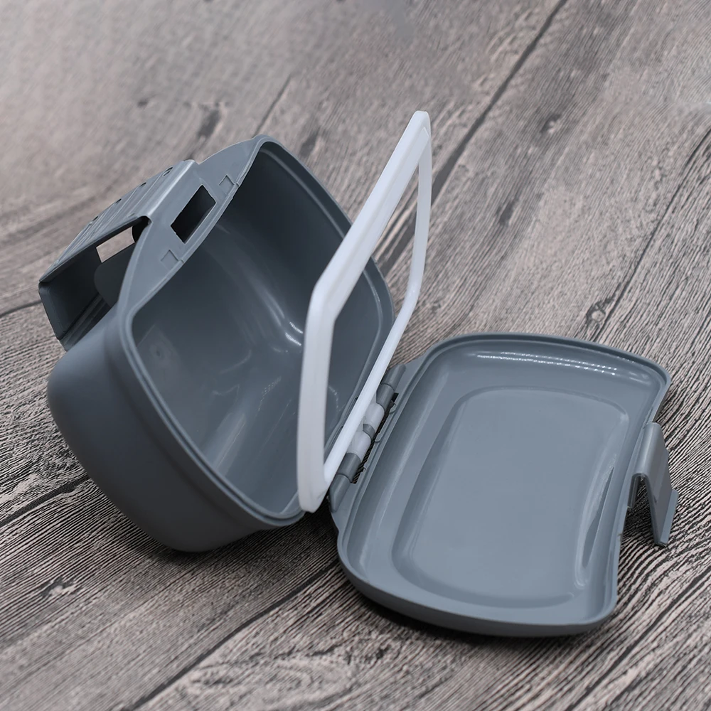 MNFT-caja de señuelos resistente al desgaste para pesca, contenedor de gusanos de tierra, caja de almacenamiento de cebo portátil, 1 piezas - imagen 3