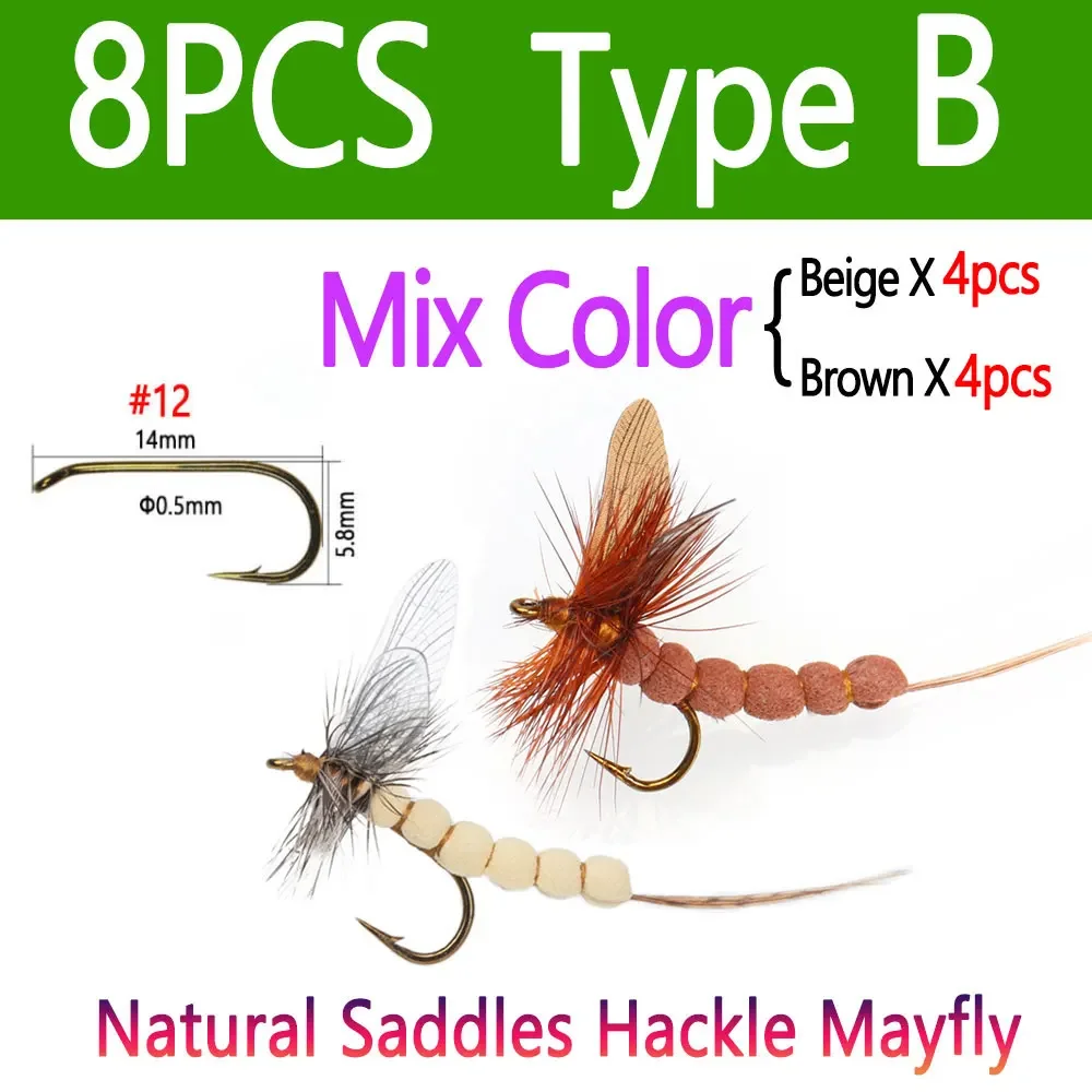 8pcs Type B Mix Col