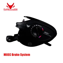 PURELURE nuevo MllEC pluma de plata 9,58g carrete ultraligero BFS FINESSE carrete de Baitcasting bobina de pesca Baitcast para trucha Shad