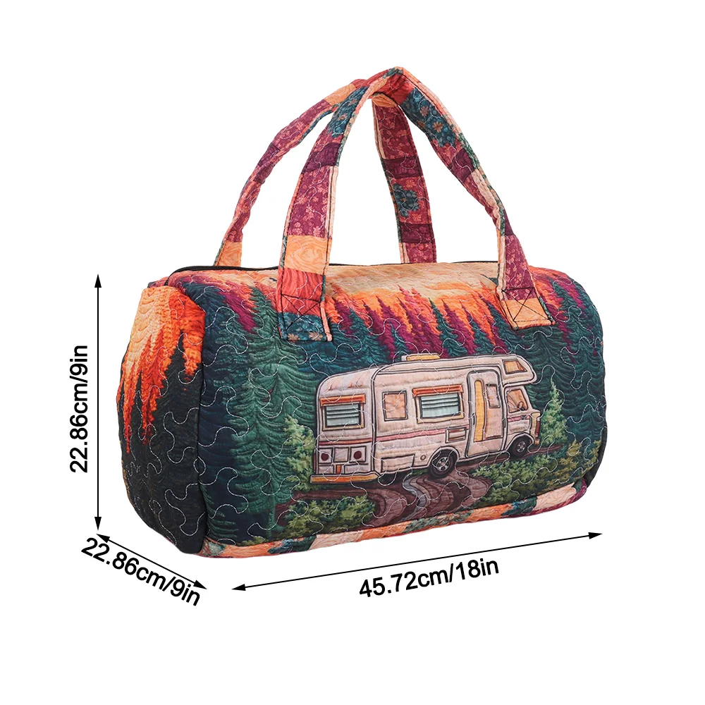 Bolsa de lona acolchada con correa ajustable para pesca y viajes cortos - imagen 2