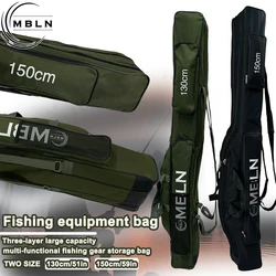 Mochila portacañas MBLN – Bolsa de pesca 3 capas gran capacidad