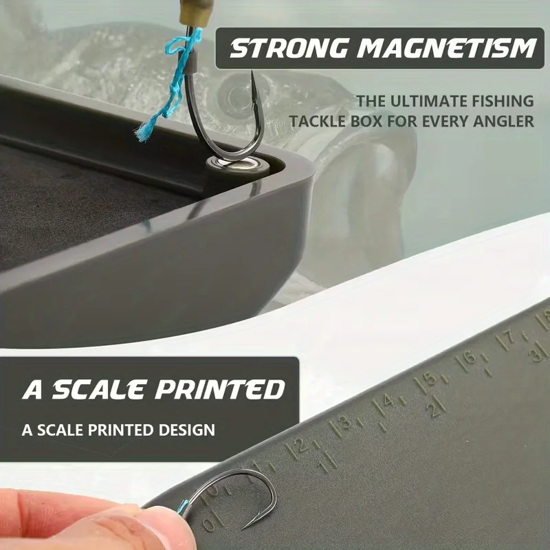 JSFUN-caja de aparejos de pesca de carpa, equipo para aparejo de pesca de carpa, accesorios de caja de aparejo Ronnie Zig, caja de almacenamiento giratoria, billetera de aparejo - imagen 2