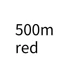 A2 500m red