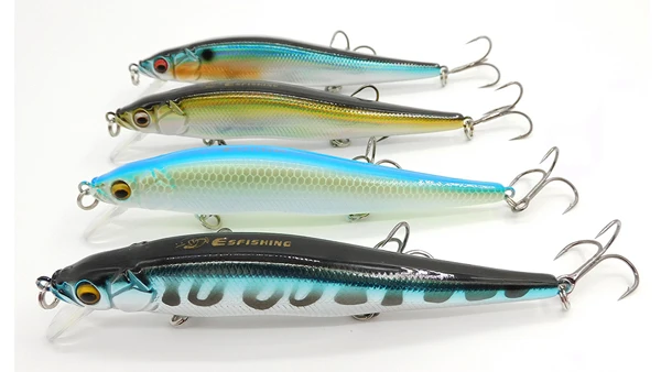 KESFISHING-señuelo de pesca Artificial, cebo duro de 110mm, 15g, 3,5 m, profesional, Minnow, Wobbler, Jerkbaits, aparejos de pesca - imagen 2