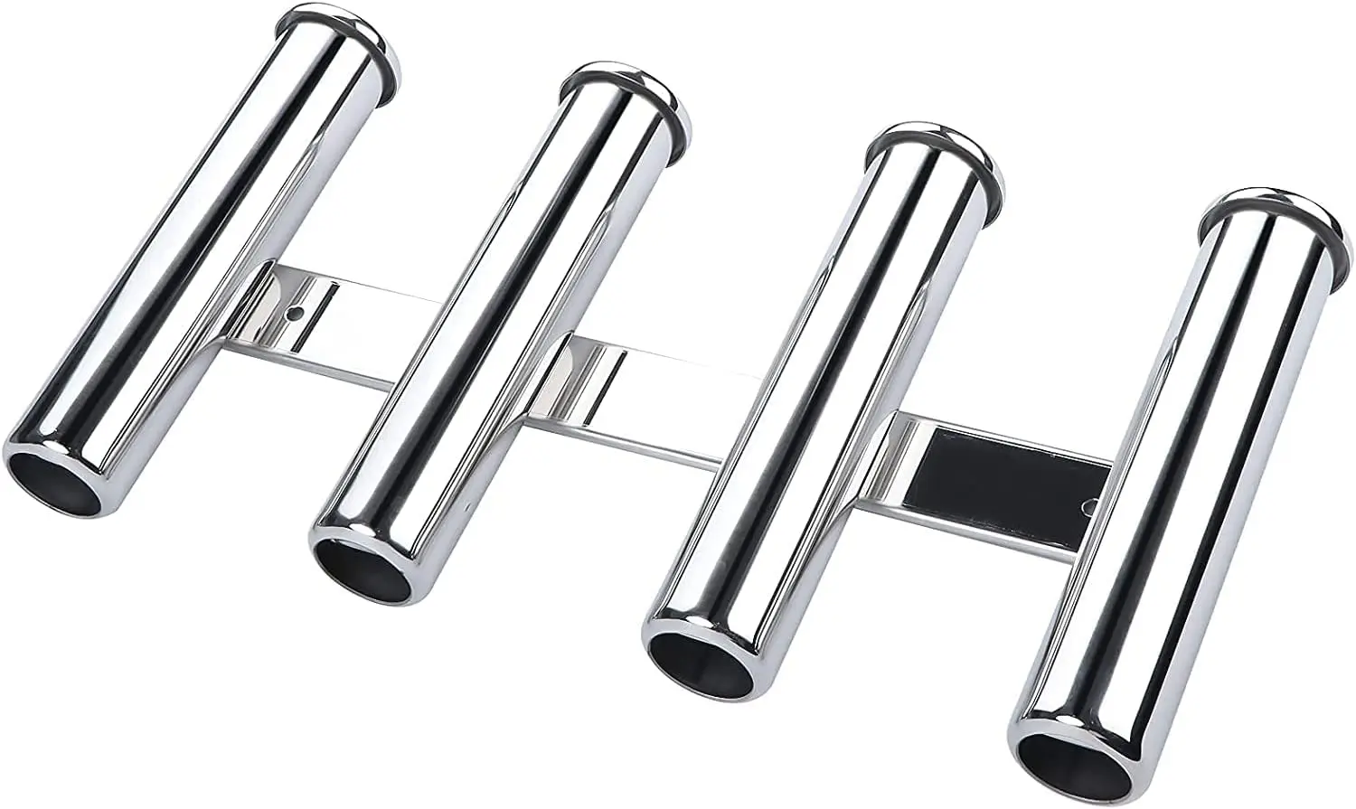 Soporte de caña de pescar marina, 4 tubos, yate, barco, estante de acero inoxidable, soporte de vaina de pesca, accesorios
