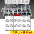 125Pcs NBR Black