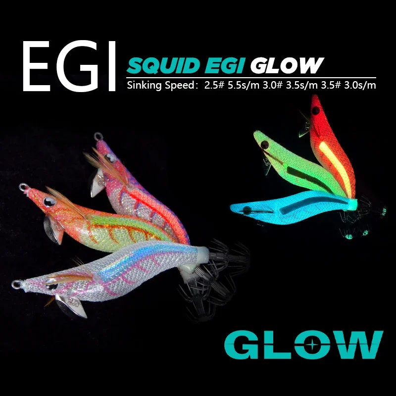Señuelo Egi Luminoso para Calamar – Jig de Eging - imagen 2