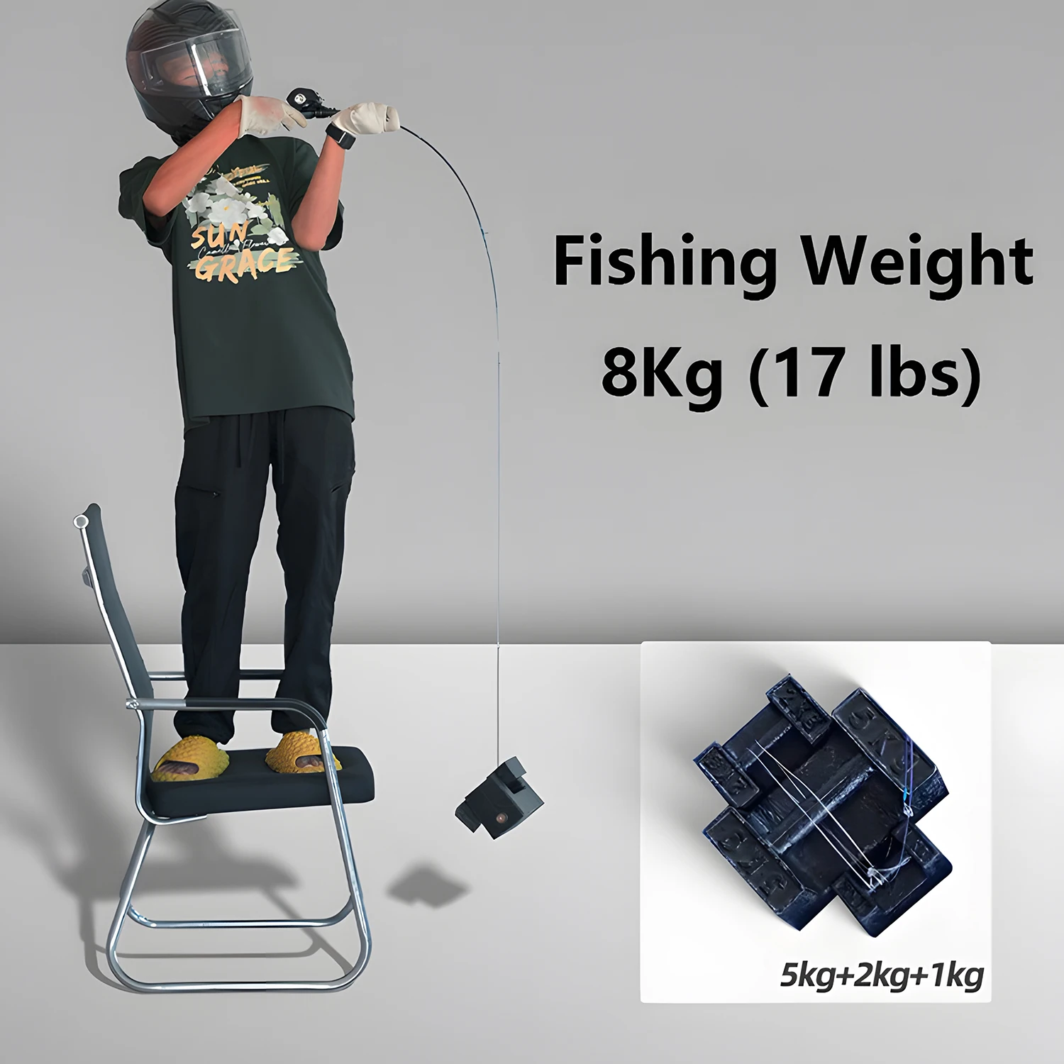 Herramienta de caña de pescar con señuelo de fibra de carbono ultraligera UL para lubina, carpa, trucha, caña giratoria/caída, caña de pescar con cebo pequeño de punta sólida - imagen 2