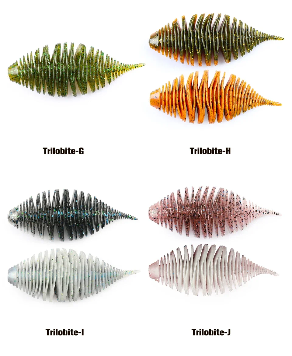 Explore la serie Triolite-G H, I y J para opciones de cebo de pesca versátiles