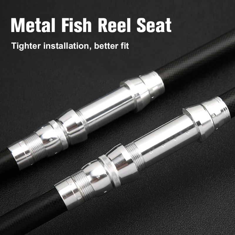 Goture-caña de Surf telescópica de carbono, caña de pescar superligera/dura de 4 secciones, para mar, para Surfcasting, fundición a tierra, 3,6 m-5,4 m - imagen 3