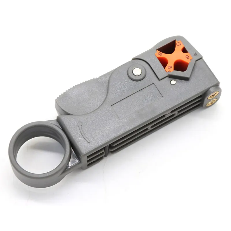 Pelacables multifunción de doble hoja, alicates de red, herramienta de Red, pelacables Coaxial, 1/5 uds. - imagen 5