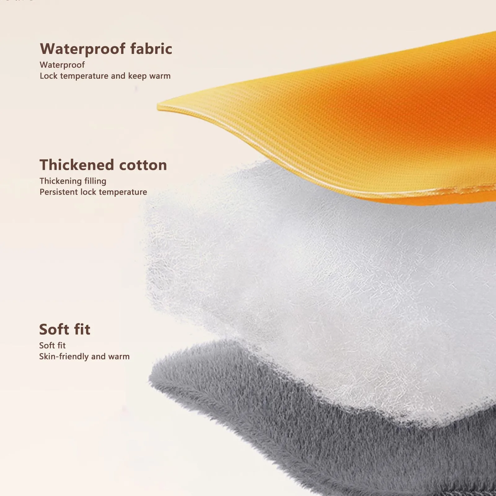 1 par de guantes de manillar de invierno para exteriores, manoplas gruesas a prueba de viento para bicicleta eléctrica, Scooter, motocicleta, guantes cálidos para manillar - imagen 5