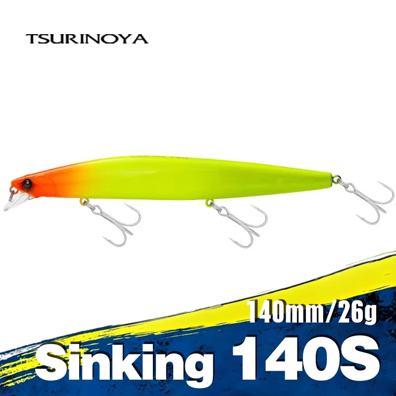TSUIRNOYA STINGER 140S – Wobber Jerkbait hundido 140mm