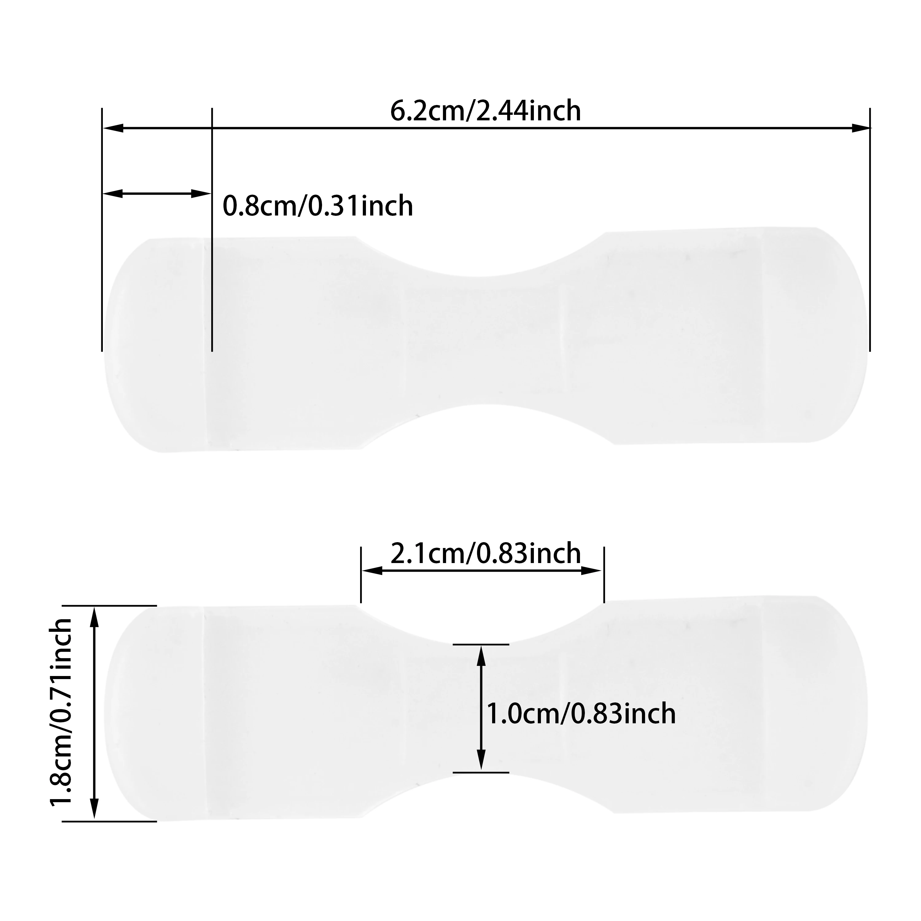 30 Uds Base de protección de carrete de pesca de goma alfombrilla blanca y negra funda protectora de carrete de pesca elástica funda protectora para carrete de pesca - imagen 2