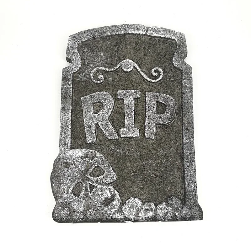 Lápida de espuma Halloween – Decoración Casa Encantada para exteriores - imagen 5