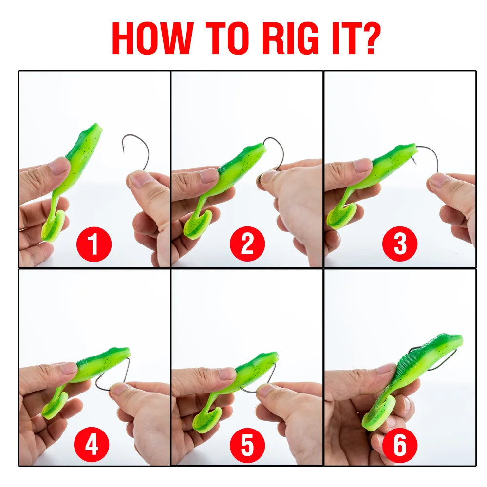 STBT 5 uds. Señuelos de pesca de fundición de gusano suave acción rodante de muerte 4g 15g cebo Artificial hundimiento Swimbait para pesca de trucha lubina - imagen 2