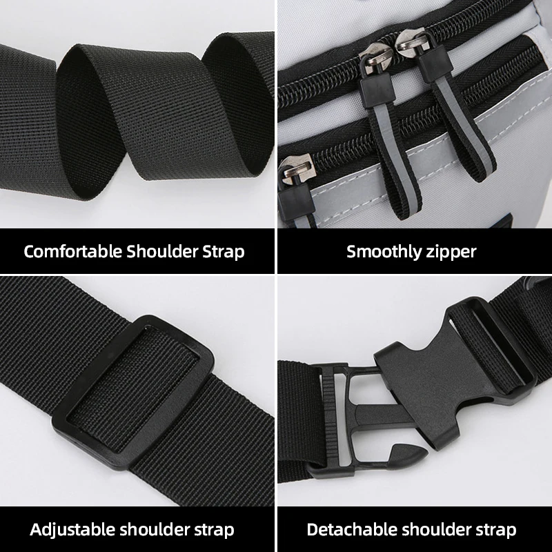 Riñonera de pesca para senderismo, bolsas de pecho para escalada al aire libre, ciclismo, mochila ligera con eslinga para teléfono, bolsa para aparejo de caza deportivo para hombre - imagen 5