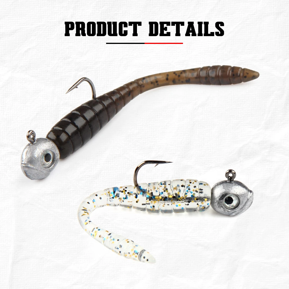 Spinpoler Ajing Minnow 4,8 cm – Vinilo para rockfishing - imagen 4