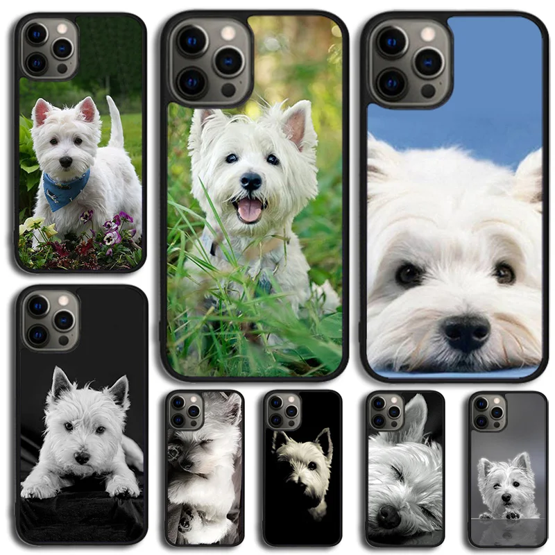 Funda iPhone Westie – Diseño de perro para 17 Air, Pro y Plus - imagen 4