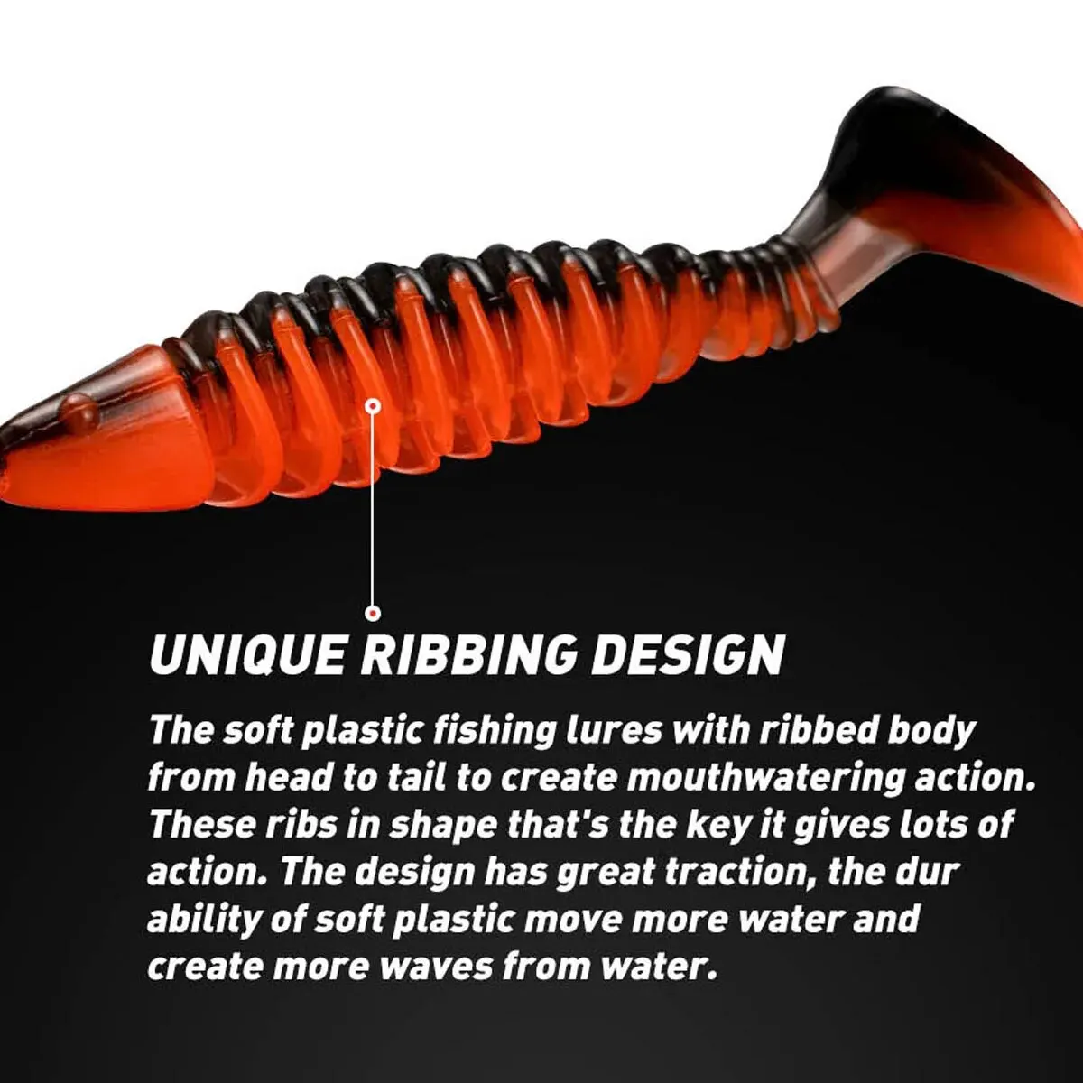 Señuelos blandos artificiales para pesca, cebos de gusano, 4,5 CM, 1,3G, Jigging, Wobblers, aparejos de carpa - imagen 5