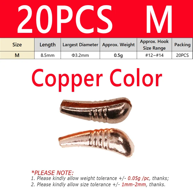 20PCS M Copper