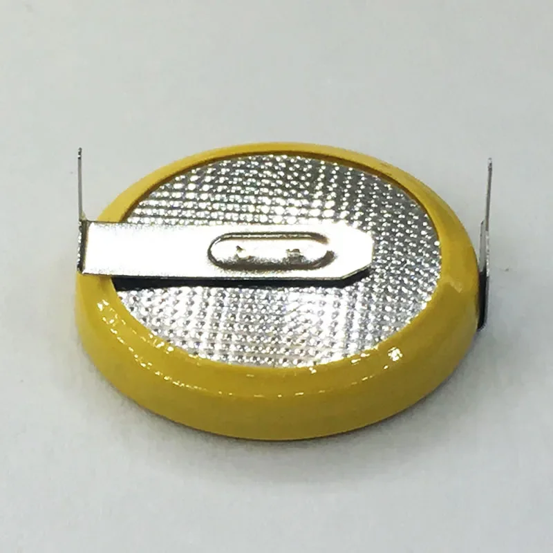 Batería recargable litio 3.6V LIR2032 con pies de soldadura 180° - imagen 3