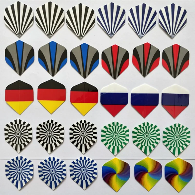 Juego de vuelos de dardos, 30 Uds., varios estilos, dardos coloridos para mascotas, dardos profesionales, nuevos accesorios para dardos - imagen 4
