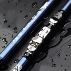 Caña de pescar totalmente de carbono, caña de roca, caña de mano de mar de doble uso, juego de cañas de mar, caña de pescar ultraligera y Ultra dura Ro