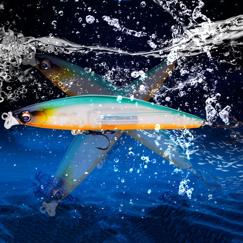 CCLTBA Popper Topwater 12,5 cm – Señuelo artificial tipo lápiz - imagen 3