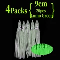 20pcs green lumo