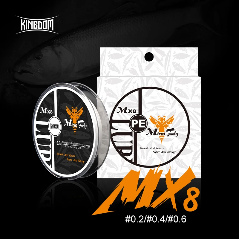 Kingdom Micro Fly Thinner – Sedal líder monofilamento para carpa