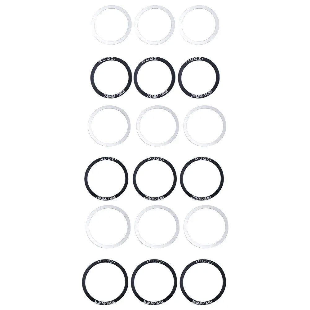 Junta para eje de bicicleta, herramienta de soporte inferior, espaciador de acero, juego de bielas, arandela de soporte inferior - imagen 5