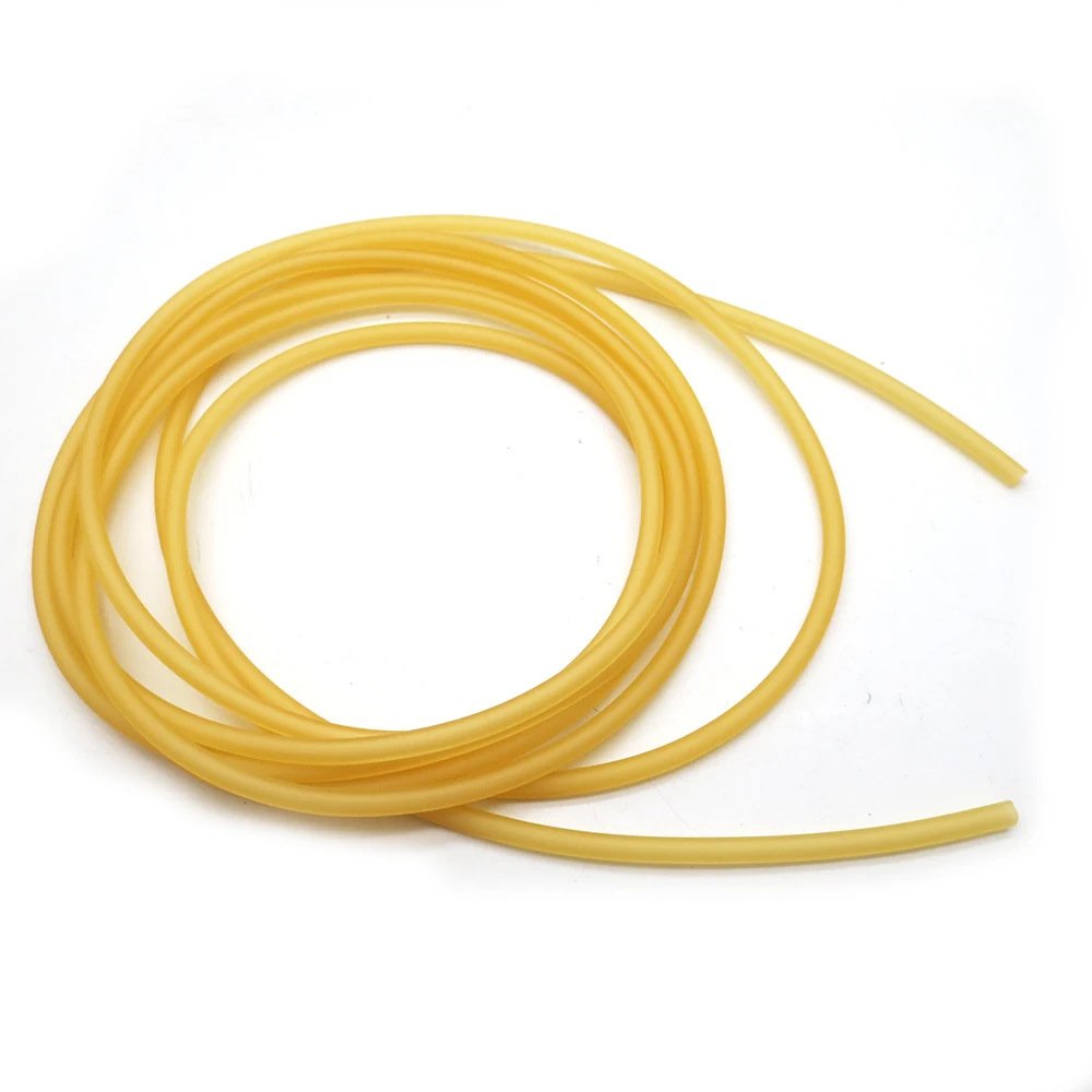 un tubo de goma amarillo en espiral comúnmente utilizado para varias aplicaciones