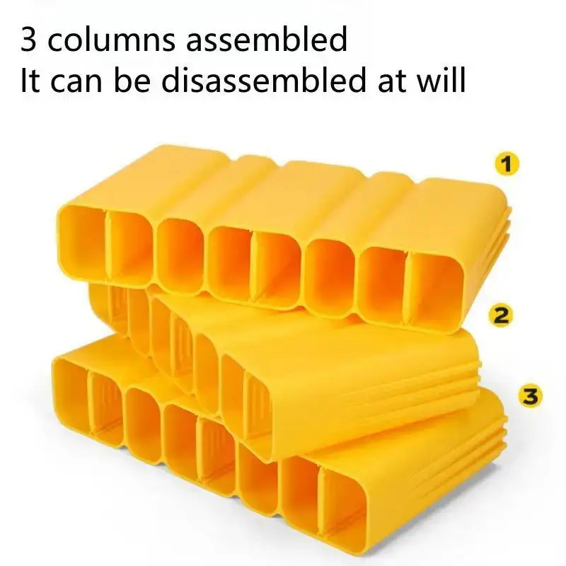 WEIHE XD-71A caja de camarones de madera portátil caja de cebo de calamar material ABS + PP resistente al desgaste - imagen 3